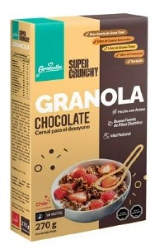 granola chocolate super crunchy